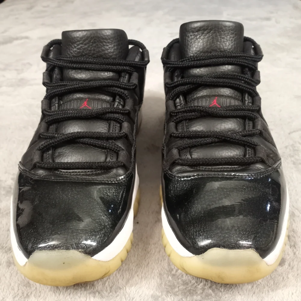 Jordan Retro Low  Basketball Shoes Size 11.5 Jordan Men's Black Sneakers - Picture 4 of 12